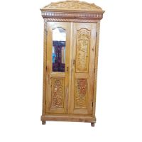 Wooden Bero with Mirror and Pavai design - Model 2